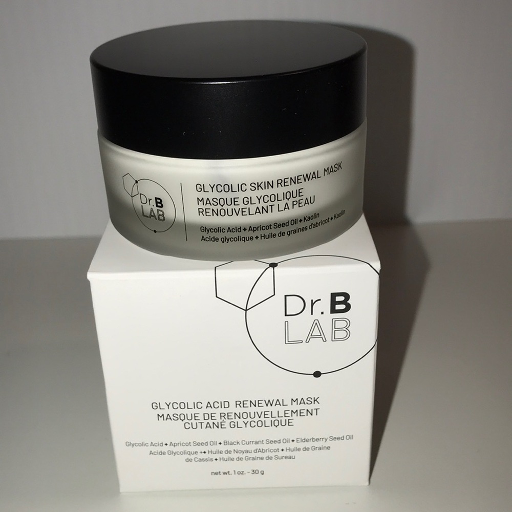 Dr. Brandt Dr. B Lab Glycolic Skin Renewal Mask 1oz NEW